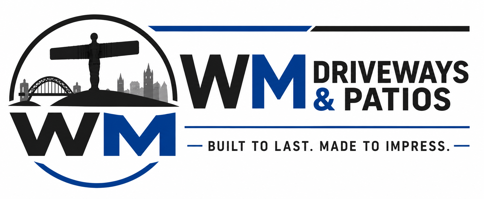 WM Driveways & Patios logo